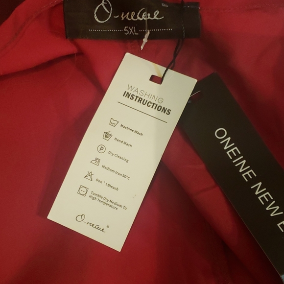 NW T Oneine New Elegance Dress sz 5X - Picture 4 of 6